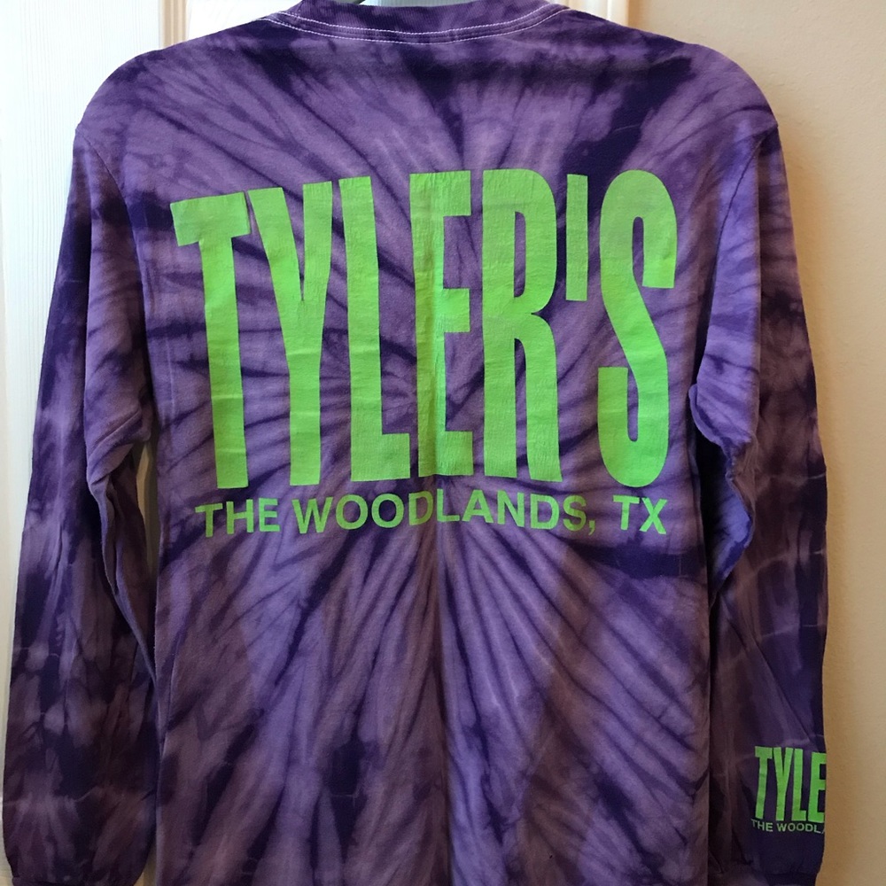 Long sleeve tie dye t-shirt